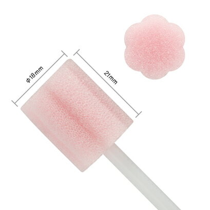 【最大P14倍※要エントリー5日23:59迄+最大500円OFFクーポン有】FEED スポンジブラシ[プラスチック軸](50本入)1箱のサムネイル