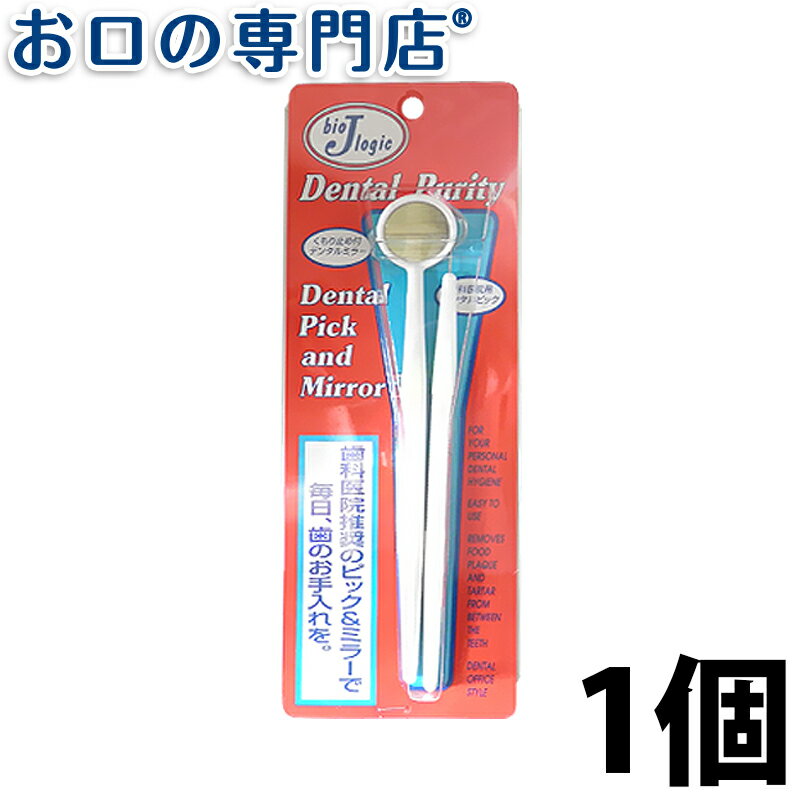 【23:59迄 最大P22倍要エントリー/最大800円OFFクーポン有】ミラー付デンタルピック2 歯科専売品 【メール便OK】