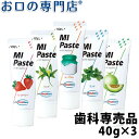 【ポイント最大5倍+最大2,000円OFFクーポン】MIペースト(40g) 3本【MI Paste】