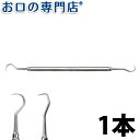 【28日限定5％OFFクーポン有】【送料無料】 歯石とり 両頭鎌型スケーラー H5-H33×1本 歯 ...