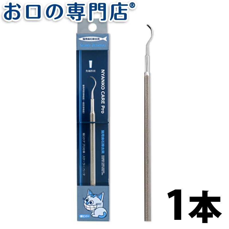 【19日限定最大P5倍】【送料無料】 猫口ケア プロ仕様・スケーラー ベータ