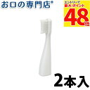 【最大P48倍要エントリー★11日1:59迄】パナソニック ポケットドルツ やわらかめ 替えブラシ (EW0958-W) 2本入 Panasonic Pocket Doltz 【メール便OK】