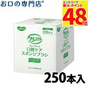 【最大P48倍要エントリー★11日1:59迄】ハビナース クリンスマイル 口腔ケアスポンジブラシ(250本入)【送料無料】