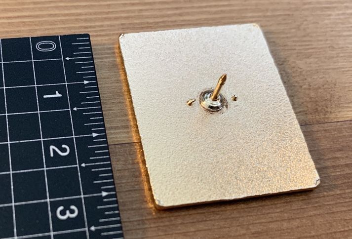 ゴッホ ひまわり 絵画風 ピンズ 合金製 可愛い バタフライクラッチ バッジ ラペルピン ブローチ スーツ 胸元 面白 グッズ 雑貨 R0072の商品画像 3
