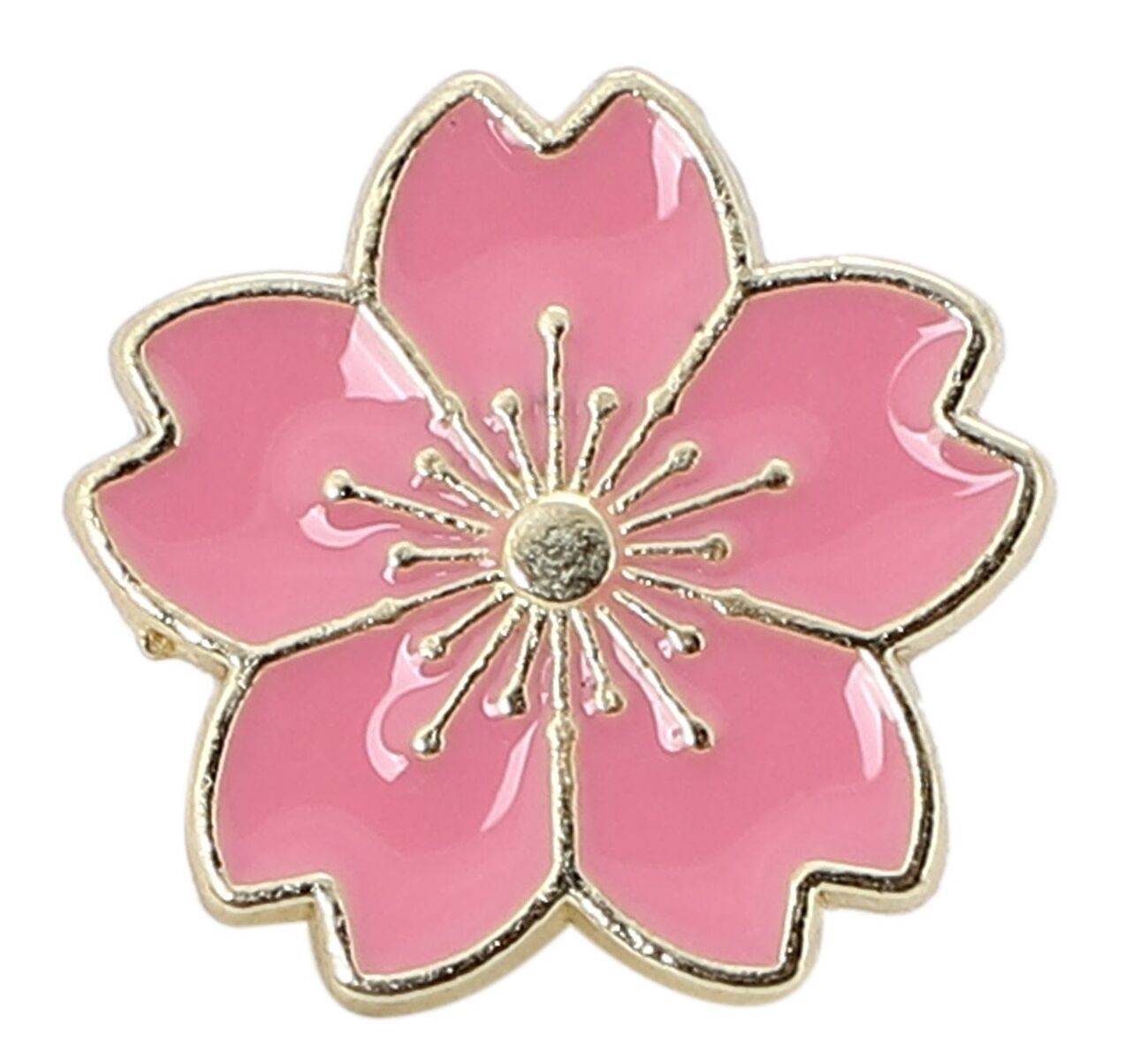 桜 花びら 花 ピンズ 合金製 可愛い バタフライクラッチ バッジ ラペルピン ブローチ スーツ 胸元 面白..