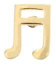 音符 ピアノ ゴールド 合金製 バタフライクラッチ バッジ ラペルピン ブローチ スーツ 可愛い 胸元 面白 グッズ 雑貨 R0114