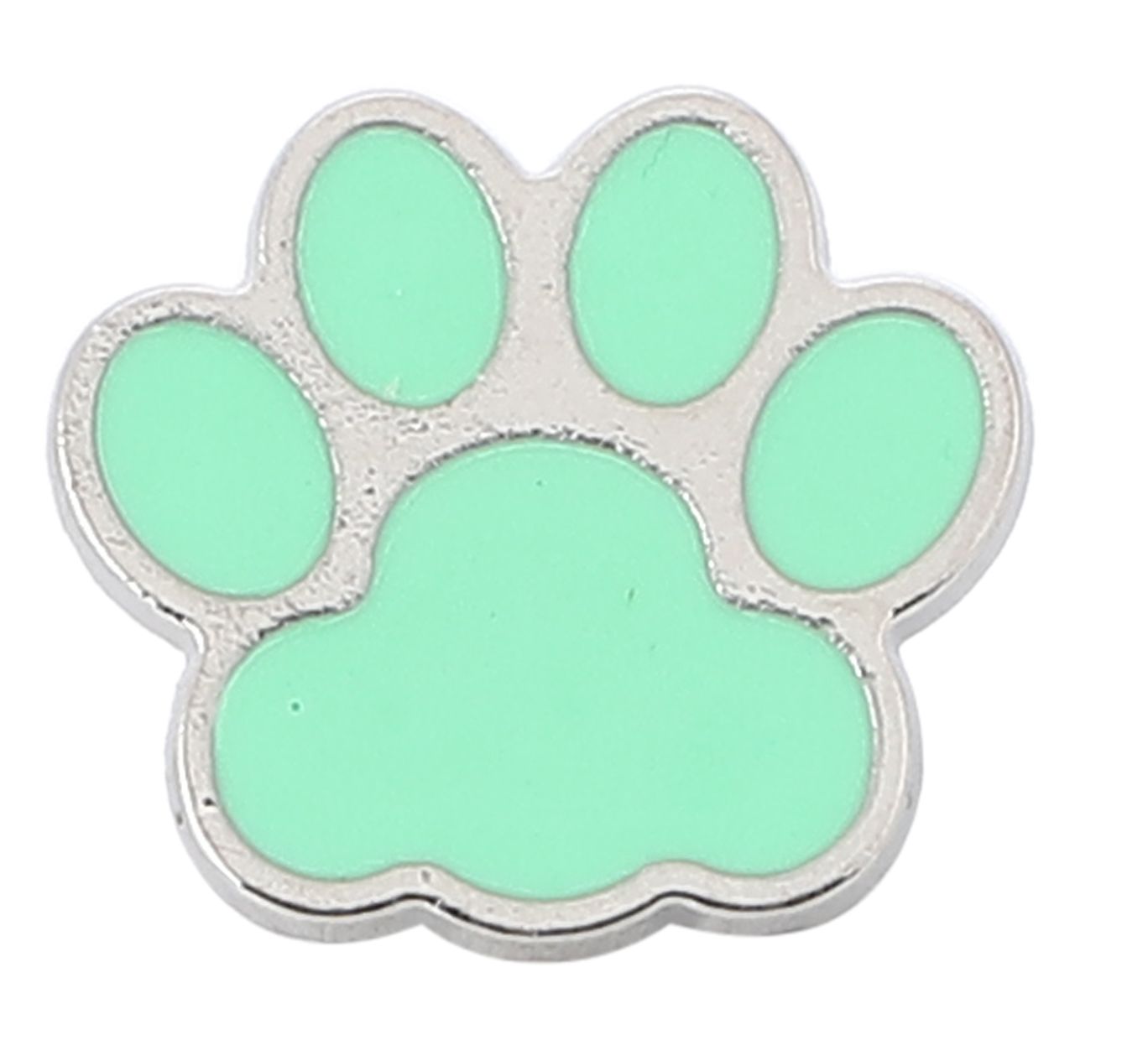 ピンバッジ 肉球デザイン ペットモチーフ バッジ ピンズ シルバー仕上げ おしゃれ メンズ レディース ラペルピン バタフライクラッチ ギフト 記念品 R043...