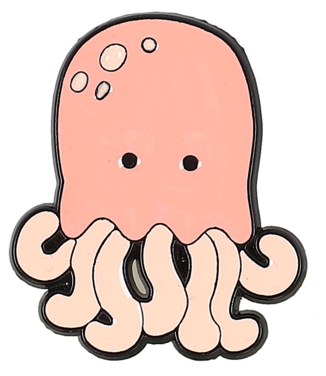 ピンバッジ クラゲ モチーフ 海の生き物 ピンズ ラペルピン アニマル かわいい アクセサリー バッグ 帽子 ギフト マリンデザイン メンズ レディース R04...