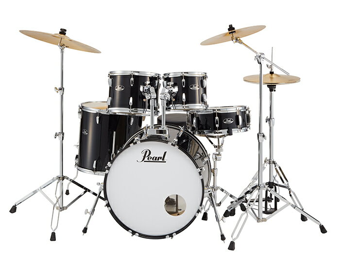 Pearl Roadshow RS525SCWN/C No.31 JET BLACK パール ドラムセット