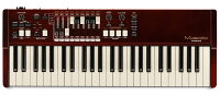 HAMMOND M-solo Burgundy ハモンド 49鍵盤ドローバーキーボード 初回限定カラー 専...