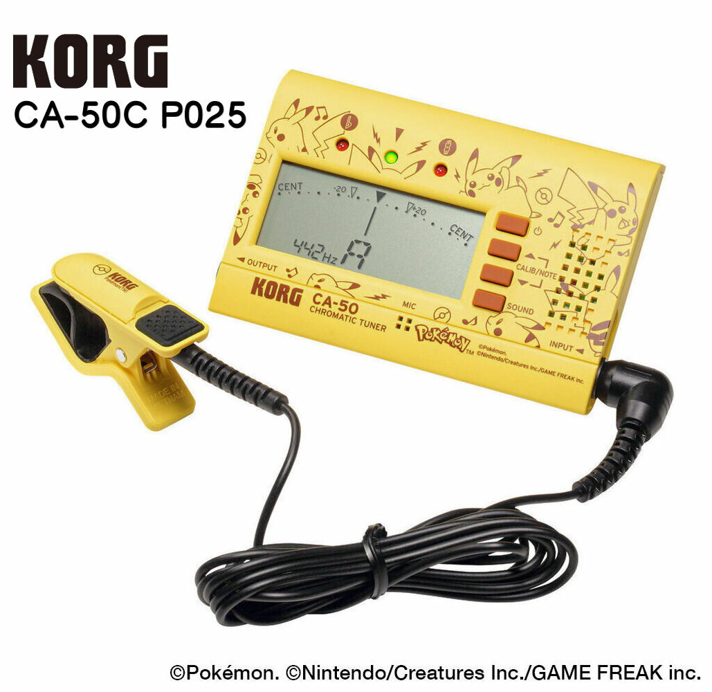KORG CA-50C P025 コルグ クロマチックチューナー ポケモン 限定モデル
