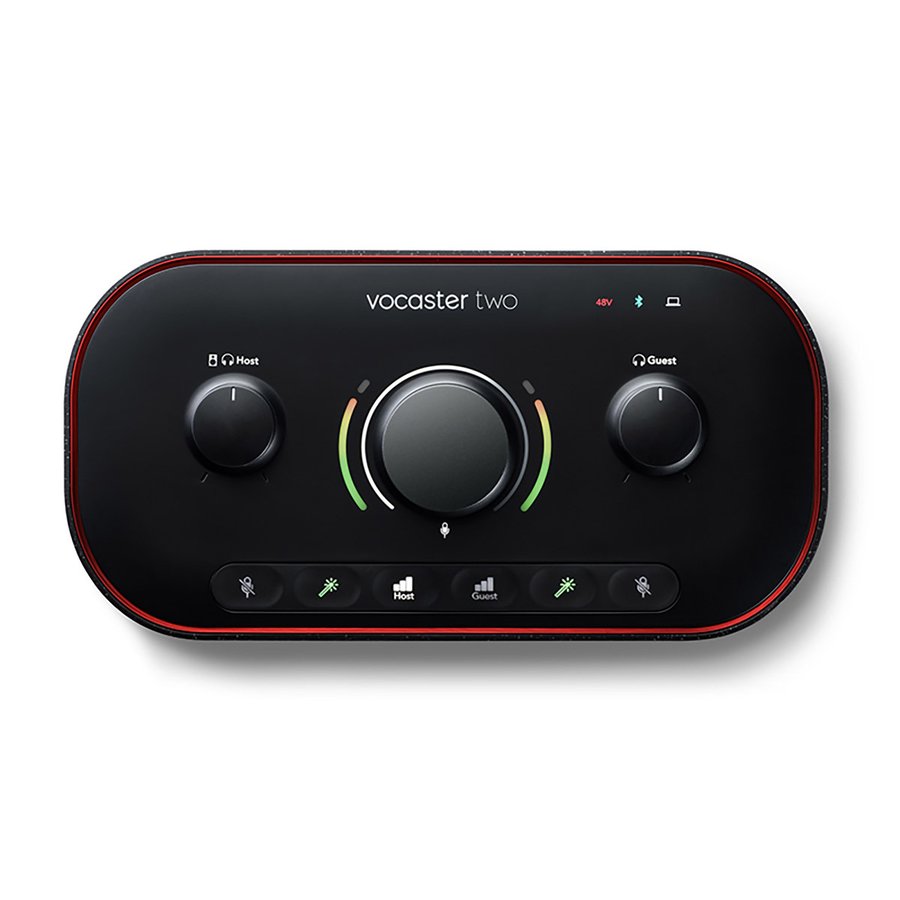 Focusrite Vocaster Two オーディオインターフェイス ポッドキャスト 2022年8~9月発売予定　予約受付