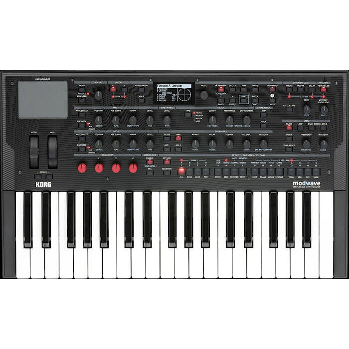 KORG modwave WAVETABLE SYNTHESIZER