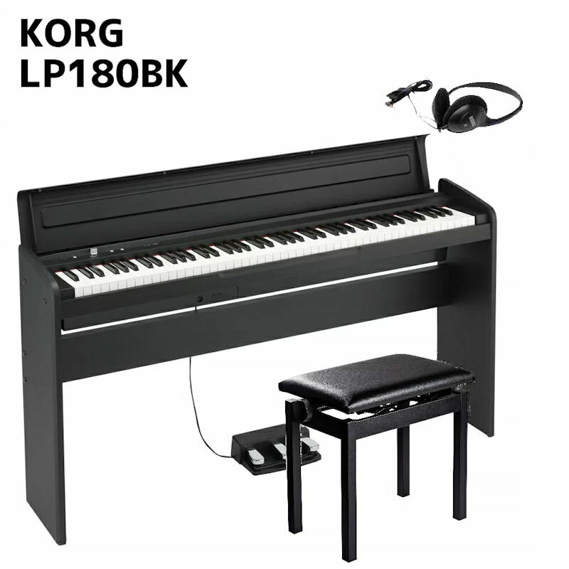 KORG LP-180 BK RO dqsAm X^h 3{y_jbg ֎q() wbhzt