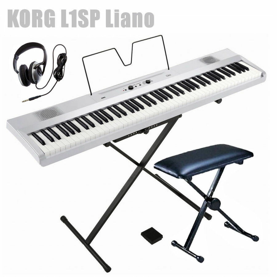 dqsAm 88 KORG L1SP Liano PEARL WHITE RO X^X^h ֎q wbhz Zbg p[zCg