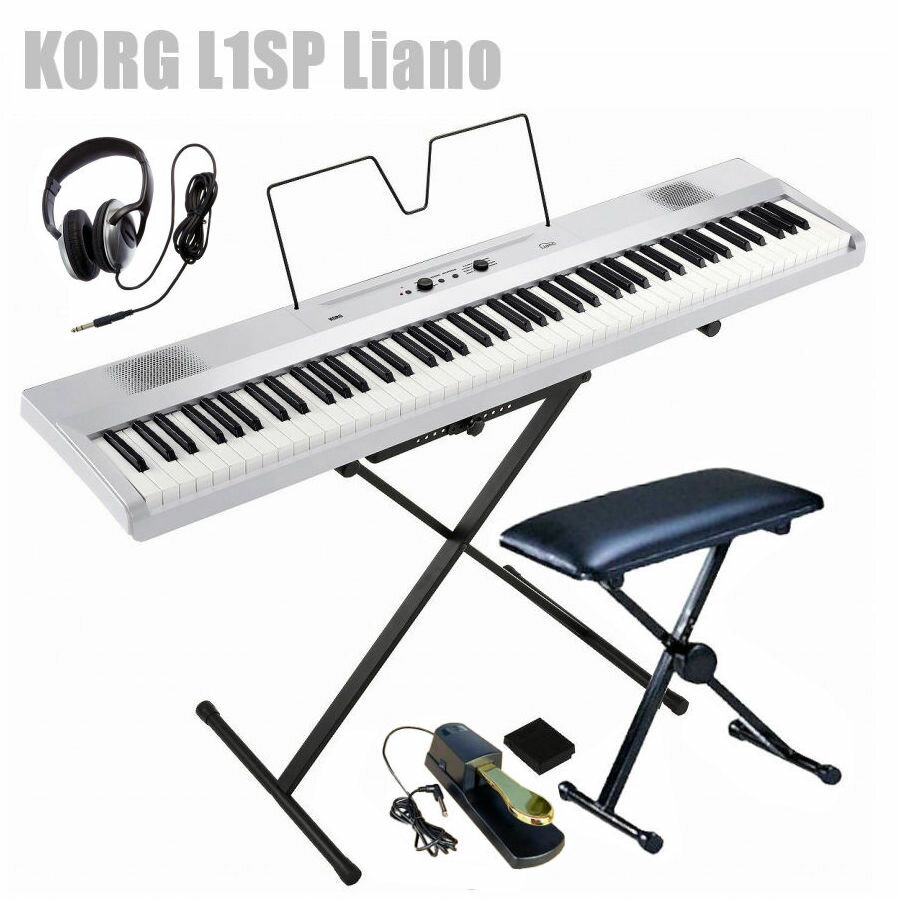 dqsAm 88 KORG L1SP Liano PEARL WHITE RO X^X^h ֎q y_ (S[hjwbhz Zbg p[zCg