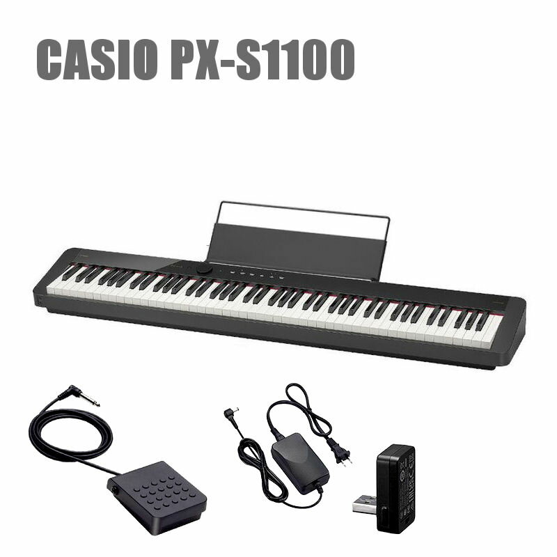 カシオ 電子ピアノ CASIO Privia PX-S1100 BK