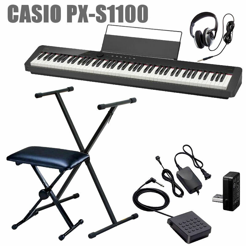 CASIO Privia PX-S1100 BK JVI dqsAm ֎q X^X^h wbhz Zbg