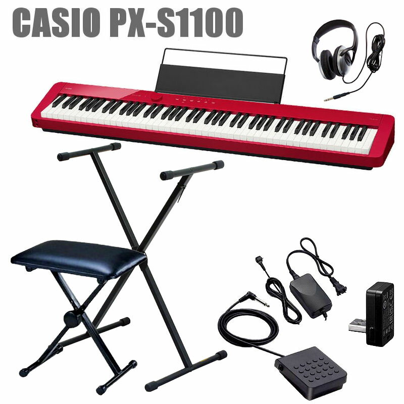 CASIO Privia PX-S1100 RD JVI dqsAm ֎q X^X^h wbhz Zbg