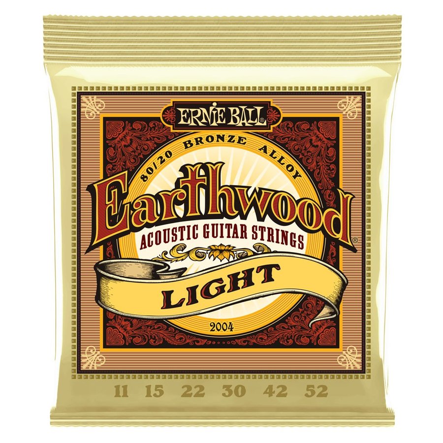 ERNIE BALL 2004 Earthwood Light 80/20 Bronze 11-52 Gauge ƥå