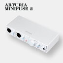 ARTURIA MINIFUSE 2 WH 主な特長 ・高品質なローノイズプリアンプとダイナミックマイクに十分なパワー （入力換算ノイズ-129dB、ダイナミックレンジ 110dB） ・最適なレコーディングのためのダイレクトモニター機能 ・ループバック機能搭載 ・L/R のボリュームを視覚的に表示するインジケーター ・頑丈な金属製のフレーム ・USB バスパワー電源と USB ハブを備え、どこでも制作・録音が可能。 ・DAW、エフェクト、サンプルなど、充実のソフトウェア・バンドル ・MINIFUSE2、MINIFUSE4 には MIDI 端子も装備 ・独立してボリューム・コントロール可能なヘッドフォン出力端子（MINIFUSE4 は 2 個装備） ・ブラック、ホワイトの 2 カラー 厳選されたソフト・ウェアを多数バンドル Ableton Live Lite Ableton 製 DAW。豊富なオーディオ編集機能で作曲、録音、演奏、制作をサポート。 Analog Lab 80 年代のビンテージシンセからファットなモダンサウンドまで、28 種のシンセサイザーに、クラシック・モダンなサウンドを作る 500 のプリセットを内蔵しています。 Arturia FX スタジオの名作を再現した 4 つのプレミアム FX プラグイン。 ・Pre 1973 デジタル・プリアンプ。1970 年代に多くのスタジオで採用された 1073 プリアンプを再現。 ・Rev PLATE-140 ソフト・リバーブ。明るく甘い倍音が特徴的な世界初のプレートリバーブ、EMT〓?140 を再現。 ・Delay TAPE-201 ソフト・ディレイ。Space Echo として知られる RE-201 を TAE〓モデリング技術で再現。 ・Chorus JUN-6 ソフト・コーラス。Juno-6 の温かみのある音の広がりを、シンプルな操作で再現。 Native Instruments GUITAR RIG 6 LE アンプ、キャビネット、ディレイ、リバーブ、ストンプボックス、コンプレッサーの刺激的なセレクションで、独自のプロセッシング・チェ ーンを構築し、完璧なギター・トーンをカスタマイズできます。 Auto-Tune Unlimited〓（ 3 ヶ月間の無料サブスクリプション） 業界で人気の高いボイス・チューニング・プラグイン。ボーカル・パートを完璧なハーモニーに仕上げたり、トラップ・スタイルのオ ートチューンに挑戦してみましょう。 Splice Creator Plan（ 3 ヶ月間無料サブスクリプション ） ローファイなドラムループからパンチの効いたボーカルワンショットまで、何百万ものハイデフ・ロイヤリティーフリー・サンプルに 加え、シンセ・サウンド、Splice スキルのチュートリアルなどにアクセスできます。