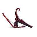 Kyser KG6RWA Rosewood Quick Change Capo アコースティック用カポ その1