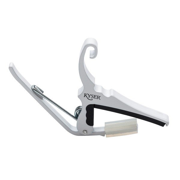 Kyser KG6WA White Quick Change Capo AR[XeBbNpJ|