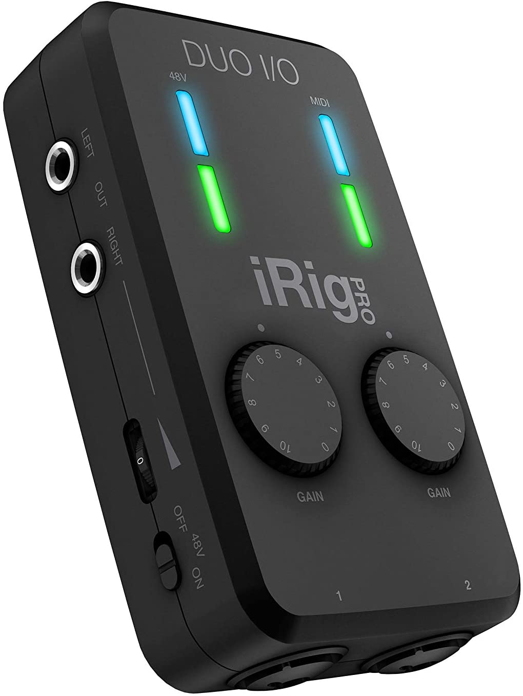 IK Multimedia iRig Pro Duo I/O 2チャンネル・モバイル・オーディオMIDIインターフェース【国内正規品】