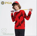 ゴルフ GOLF ウールセーター 秋 冬 KIDS キッズ コート ゴルフウェア ニットセーター 防寒 暖かい プレゼント ギフト