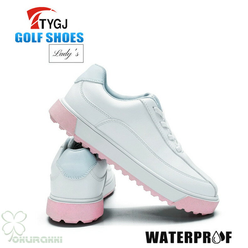 ゴルフ ゴルフシューズ 夏用 快適 通気 ダイヤル式 ソフトスパイク レディース スパイクシューズ スニ..