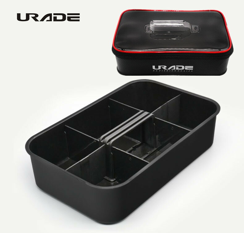 フィッシングケース 釣り具 トレイ ミニBOX つり具 収納 ケース ボックスブラック 防水 軽量