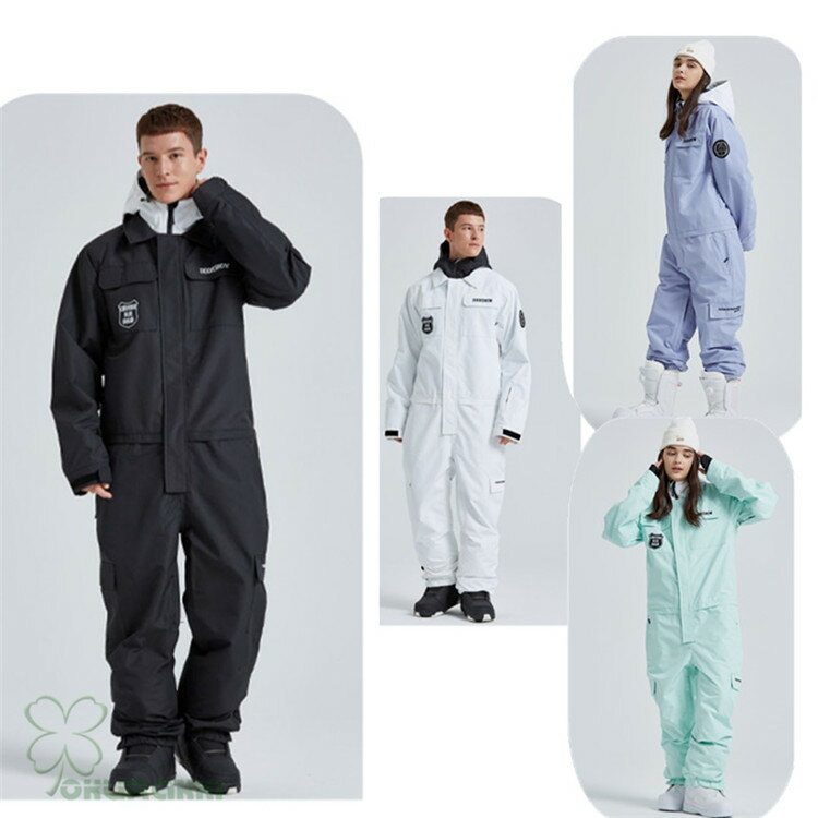 スノーボードウエア ウェア ツナギ ワンピース オールインワン メンズ レディース スキー 防寒フード snow 防風 防寒 保温 スノーボード アウトドア