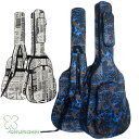 ギターケース ギグバッグ アコギケース セミハードケース アコースティックギターケース41インチ クッション付き 2WAY リュック型 手提げ 楽器 ギター アクセサリー ケース