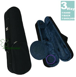 VIOLIN CASE バイオリンケース 楽器 弦楽器 600Dオックスフォード 軽量 防撥水 ケース 三角型 3WAY リュック ショルダー 手提げ