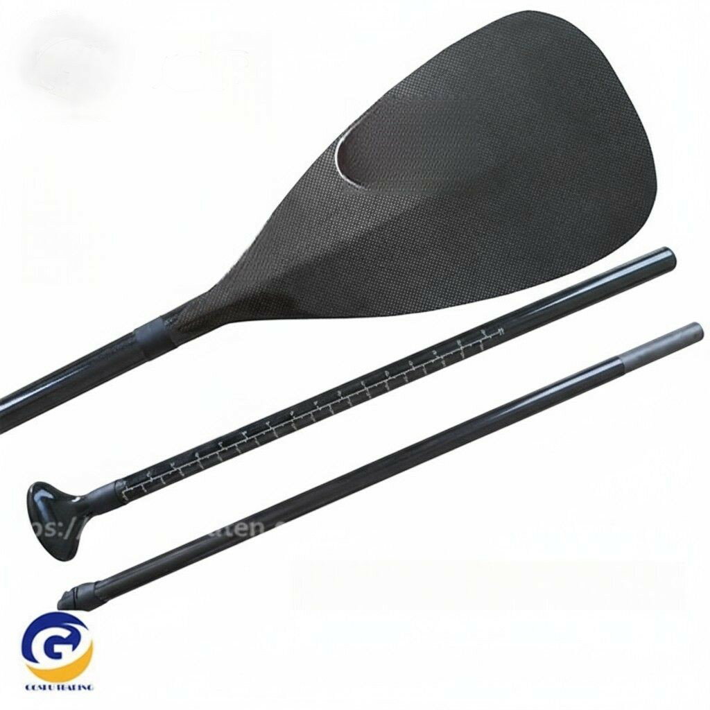 サップボード アウトドア スタンドアップパドルボード用 カーボンパドル サイズ調節可能 SUP インフレ..