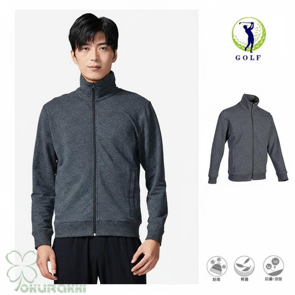 楽天オークラッキ 楽天市場店【すぐ使える超お得クーポン4％＆5％＆6％】ゴルフ ゴルフウェア アウター ゴルフアウター コート ジャケット メンズ 長袖 春 秋冬 防寒 防風 スポーツウェア 男性用