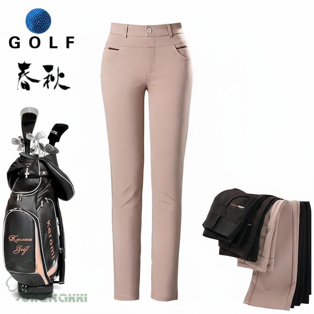 ゴルフウェア レディース ロングパンツ ゴルフ 大きいサイズ ストレッチ おしゃれ 春夏 夏用 スポーツ ..