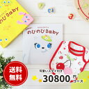 出産祝い カタログギフト のびのびBaby【スタイが無料】もっと！コース 出産 お祝い 安い 赤ちゃん ベビーシャワー 友達 孫 かわいい シャディー 人気 会社 同僚 スタイ 子供 あす楽 aprica Combi pigeon mikihouse Bumbo