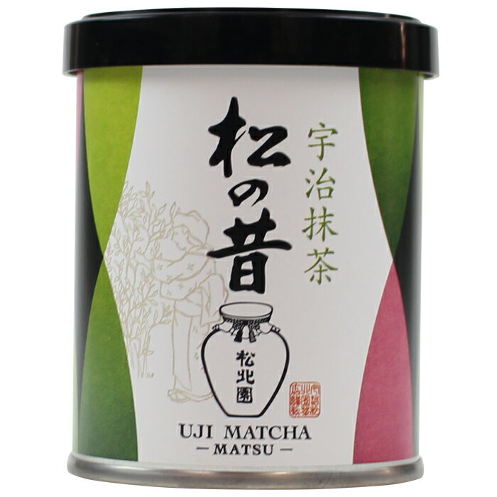 名称抹茶原材料名・内容量緑茶・30g/原産国：国産商品サイズ約w5.5×h7cm保存方法高温・多湿を避け移り香にご注意下さい。製造者（株）松北園茶店注意事項缶のふちで手・指を切るおそれがありますので、十分気をつけて下さい。熱湯でやけどをしないよう注意し、適温にて使用ください。開封後はお早めにご賞味下さい。