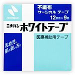 ニチバンホワイトテープ12mm幅12mm×9m 　衛生日用品