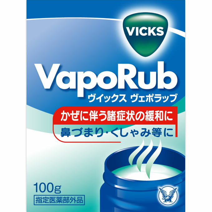 ヴイックスヴェポラッブ100g 大正製薬 【4987306055827】 日用品 【あす楽対応】