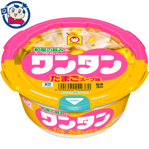 東洋水産 マルちゃんワンタンたまごスープ味 28g×12個入