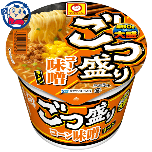 東洋水産 マルちゃんごつ盛りコーン味噌ラーメン 138g×12個入×1ケースのサムネイル