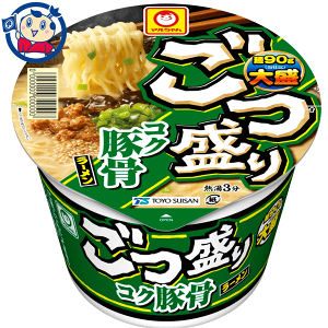 送料無料 カップ麺 東洋水産 マルちゃんごつ盛りコク豚骨ラーメン 115g×12個入×1ケース