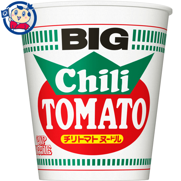 送料無料 カップ麺 日清 カップヌードルチリトマトビッグ 107g×12個入×1ケース