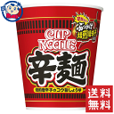 送料無料 カップ麺 日清 カップヌードル 辛麺 82g×20個入×1ケース