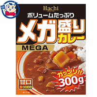 送料無料 レトルトカレー ハチ食品 メガ盛りカレー甘口300g×20個入×1ケース