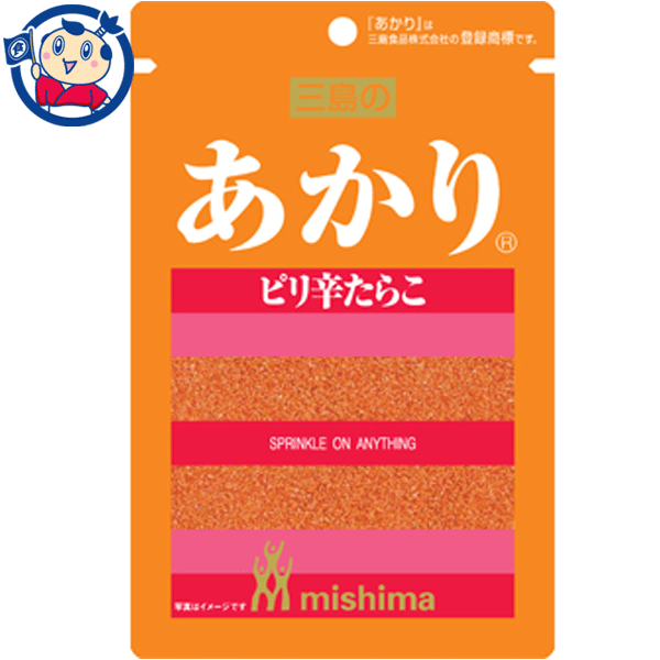 まだらこを唐辛子などでピリ辛に味付けしたふりかけです。メーカーにて製造終了の場合はご連絡後ご注文をキャンセルさせていただきます。商品の改訂等により、商品パッケージの記載内容と異なる場合がございます。商品説明名称ふりかけ希望小売価格130円内容量12gJANコード4902765336317賞味期限別途商品に記載保存方法高温・多湿をさけ、直射日光のあたらない場所に保存してください。原材料まだらこ加工品(まだらこ【アメリカ】、食塩)、明太子風味調味料(食塩、デキストリン、たん白加水分解物、唐辛子)、砂糖、唐辛子粉末、調味料(アミノ酸等)、ベニコウジ色素、トウガラシ色素栄養成分-アレルギー成分表大豆製造（販売）社三島食品株式会社　