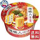 送料無料 カップ麺 日清 麺職人 醤油 88g×12個入×1ケース