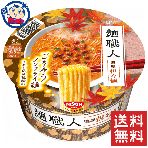 担々麺 日清麺職人 送料無料 100G 12個セット